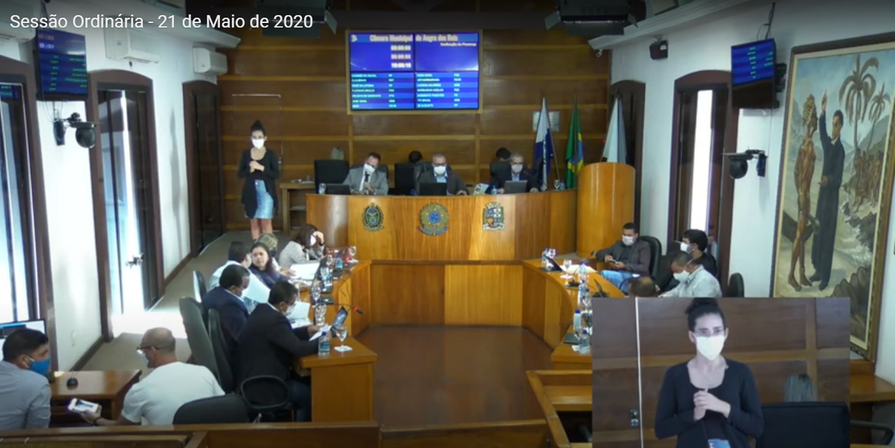 11ª sessão ordinária debateu contenção ao Coronavírus