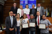 13ª sessão homenageou fisioterapeuta, pastor e atleta