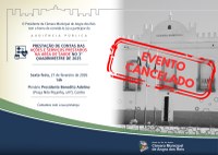 Audiência de prestação de contas da saúde é cancelada 