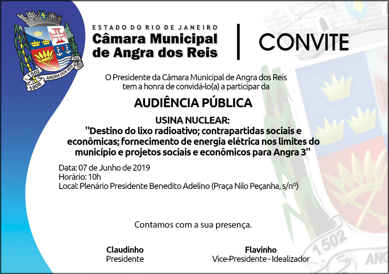 Audiência Pública sobre a Usina Nuclear