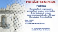 Câmara fará pregão para contratar motoristas 