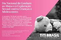 Câmara faz evento alusivo ao combate da exploração infantil