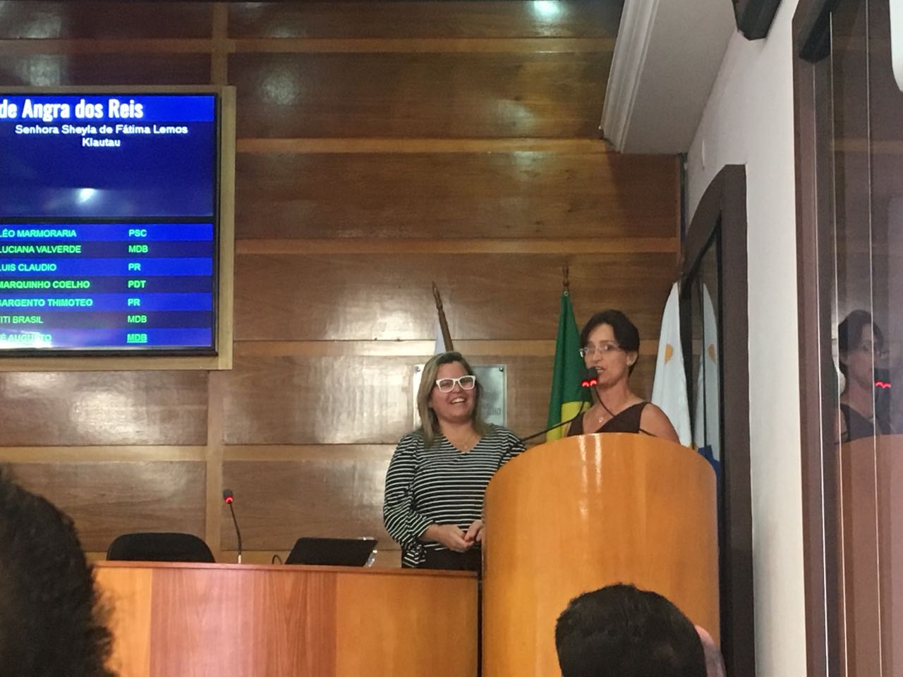 Câmara presta homenagem à professora de dança Sheyla Klautau