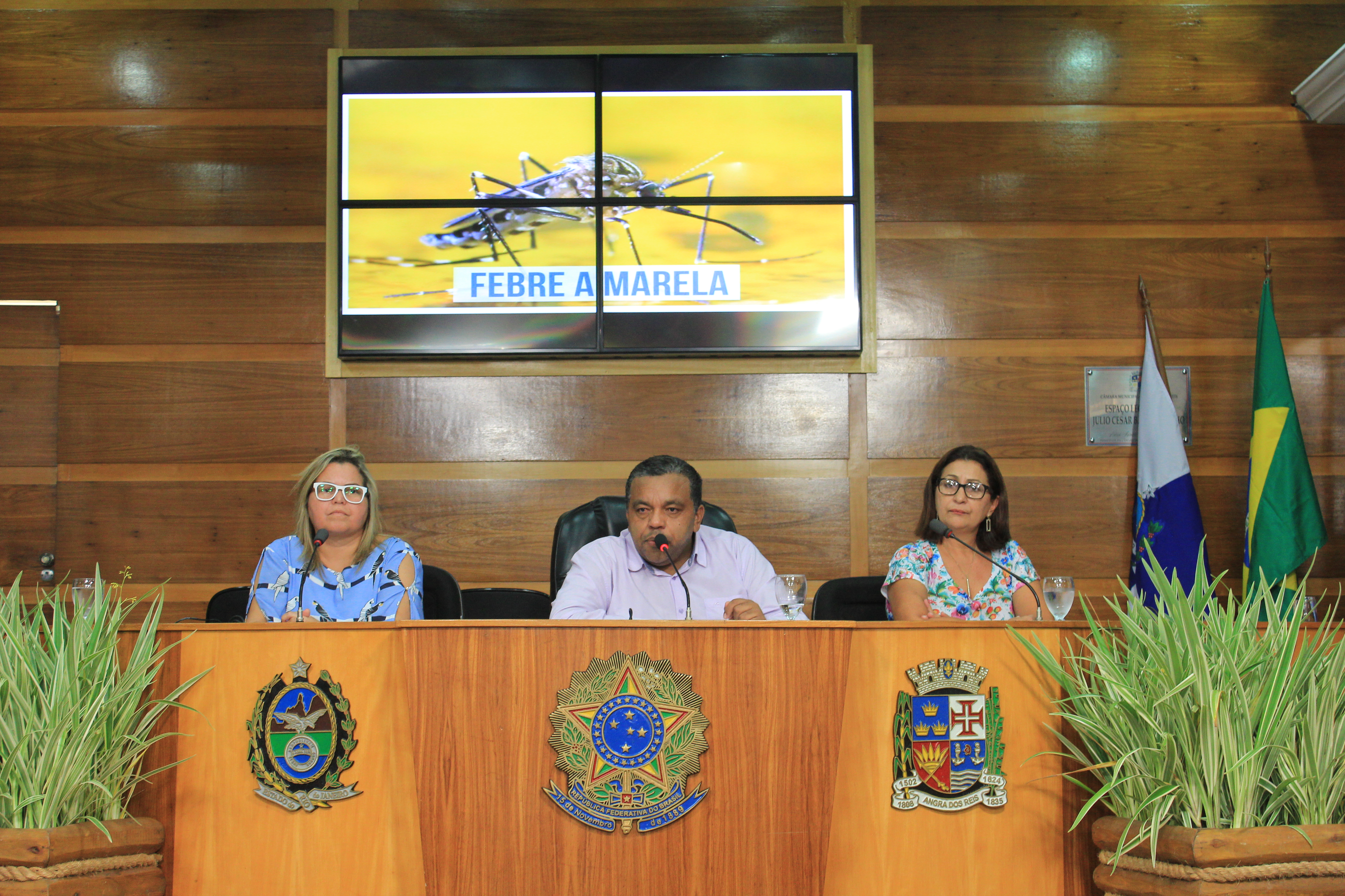 Câmara promove palestra sobre “Febre Amarela”