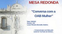 Câmara promoverá conversa com a OAB 