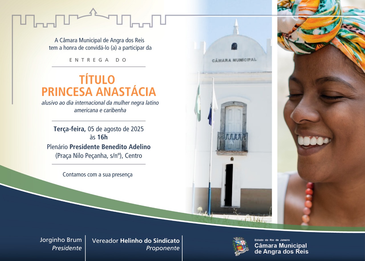 Câmara realizará evento alusivo ao Dia Internacional da Mulher Negra Latino-Americana e Caribenha
