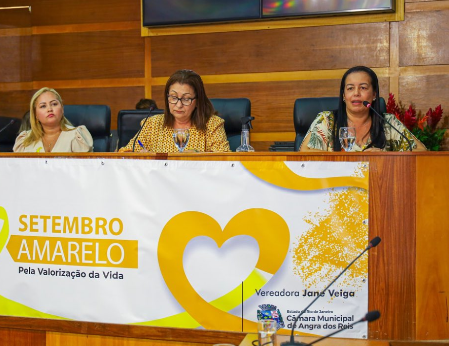 Câmara realizou evento referente ao Setembro Amarelo pela Valorização da Vida