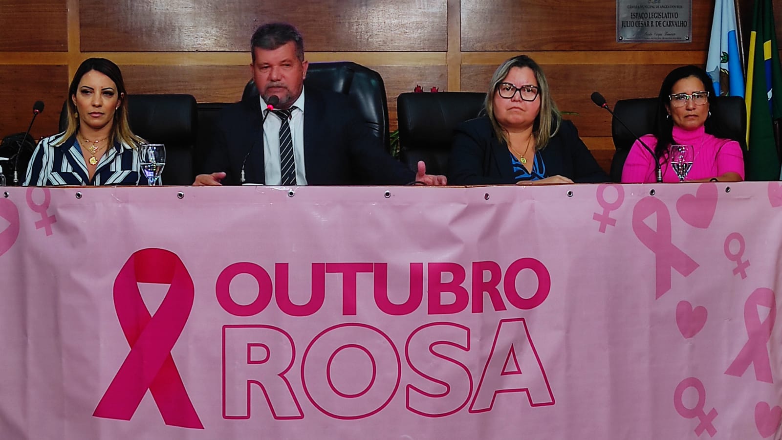 Câmara realizou sessão alusiva ao Outubro Rosa 