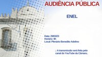 Câmara vai fazer audiência pública sobre atuação da Enel 