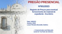 Câmara vai fazer pregão para adquirir materiais de escritório 