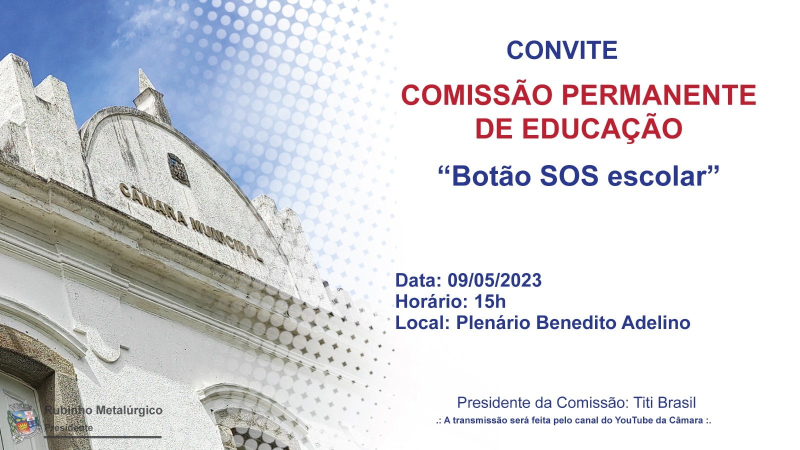 Comissão de Educação debate Botão SOS Escola 