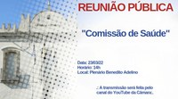 Comissão de saúde se reunirá no dia 23 de março