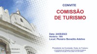 Comissão de Turismo se reúne no dia 24 de maio 