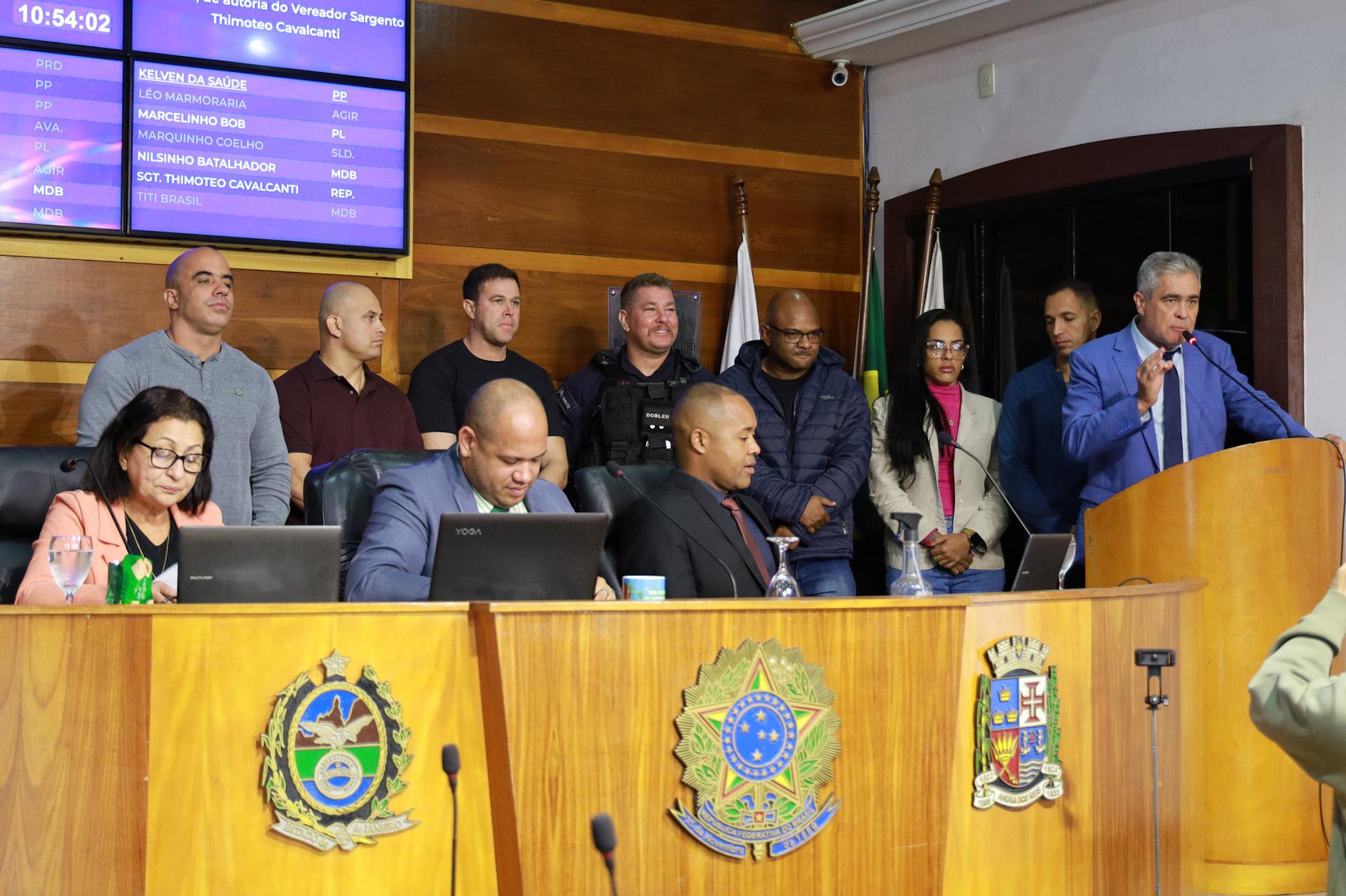 Equipe de operações do serviço reservado do 33º BPM recebe moção de aplausos