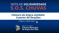 NOTA DE SOLIDARIEDADE: S.O.S CHUVAS