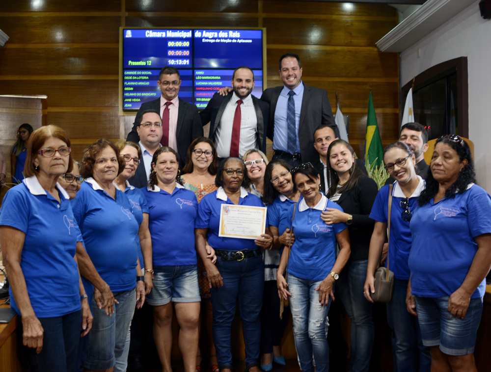 Pastoral da Mulher recebe Moção de Aplausos