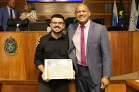 Vereador de Mangaratiba é homenageado na CMAR e ressalta importância do HMJ para os mangaratibanos