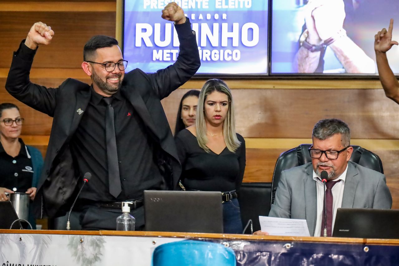 Vereador Rubinho Metalúrgico é eleito novo presidente da Câmara