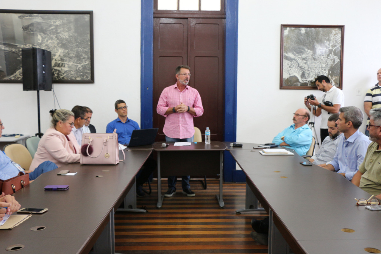 Vereadores estiveram em apresentação de consultoria contratada para auxiliar na captação de investimentos