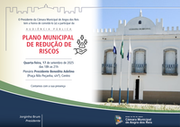 Câmara realizará Audiência Pública do Plano Municipal de Redução de Riscos