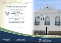 Câmara realizará Audiência Pública para debater o tema REFORMA ADMINISTRATIVA - PEC 28