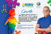 Câmara realizará Sessão Solene em alusão ao Dia Mundial de Conscientização do Autismo.