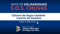 NOTA DE SOLIDARIEDADE: S.O.S CHUVAS