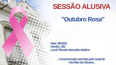 Sessão Alusiva ao Outubro Rosa 2021